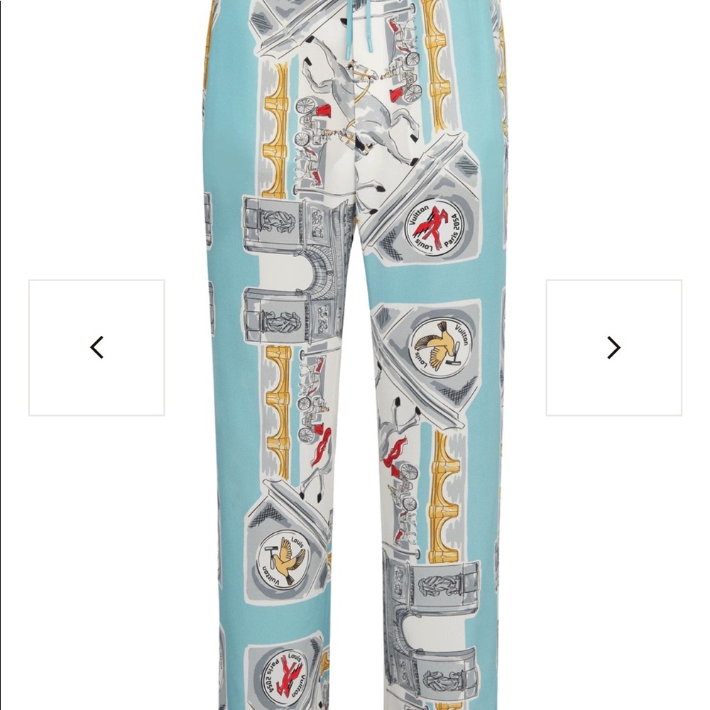Men Louis Vuitton pyjama trouser